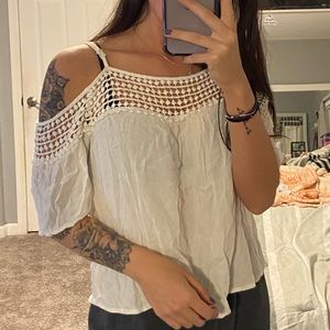 cotton on flowy shirt